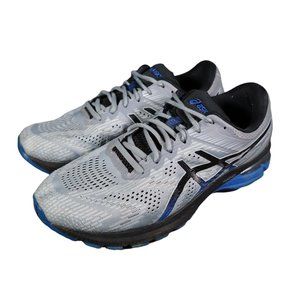 Asics GT 2000 Gray Blue Running Sneakers Shoes Men's Size 10